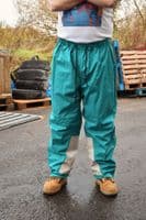 Porelle/Aquatex Military Surplus Waterproof Breathable Teal Trousers